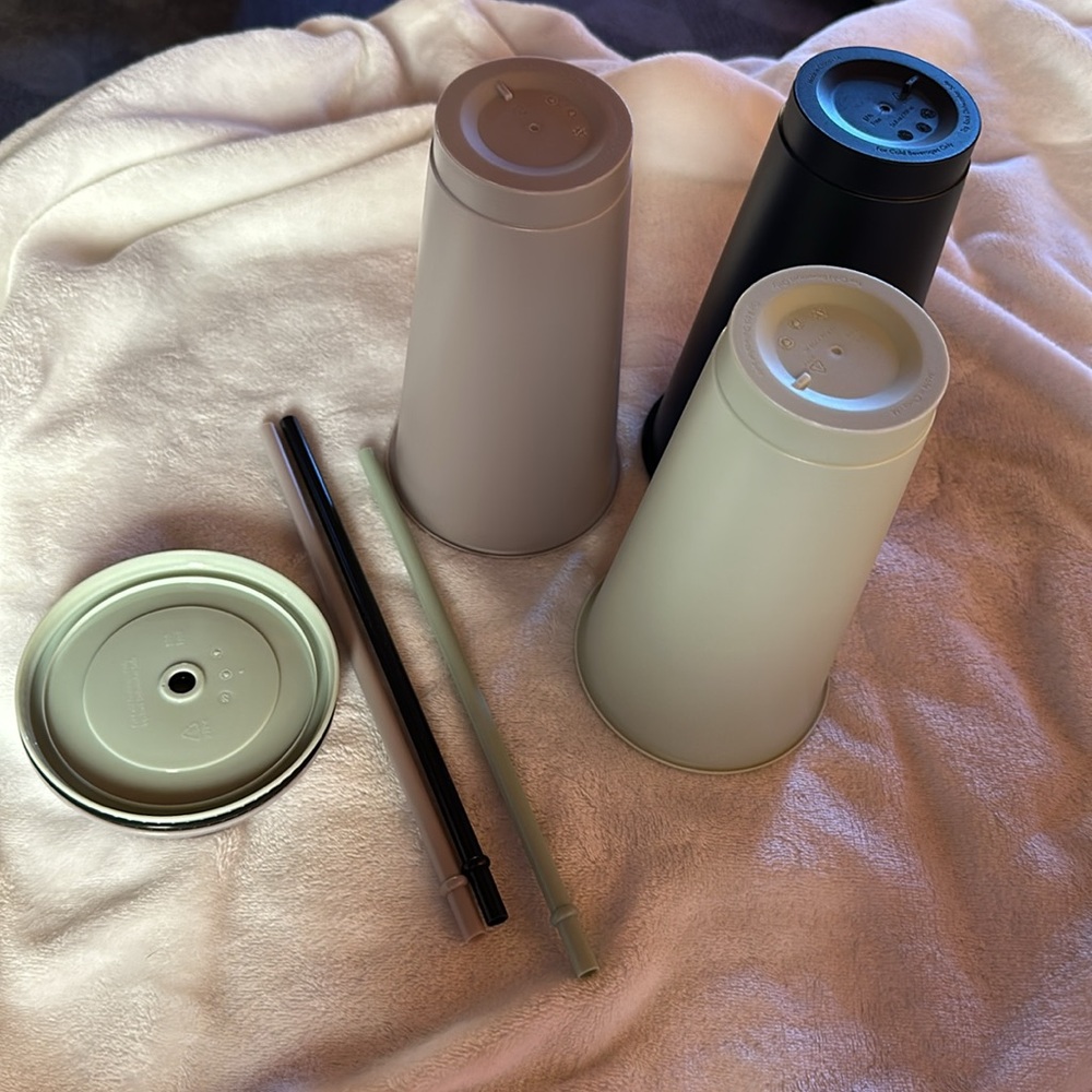 Room Essentials 3 Pack Reusable Cold Cups - Picture 9 of 9